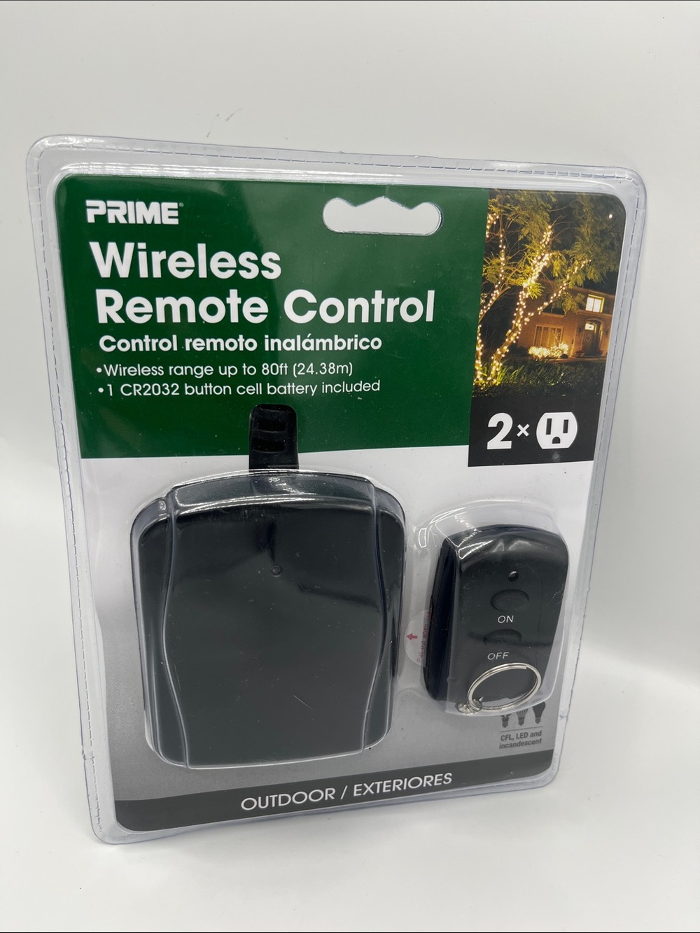 Prime Wireless Remote Control Outdoor Exteriores